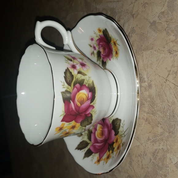 Crown Staffordshire Kitchen Crown Staffordshire Tea Cup And Saucer